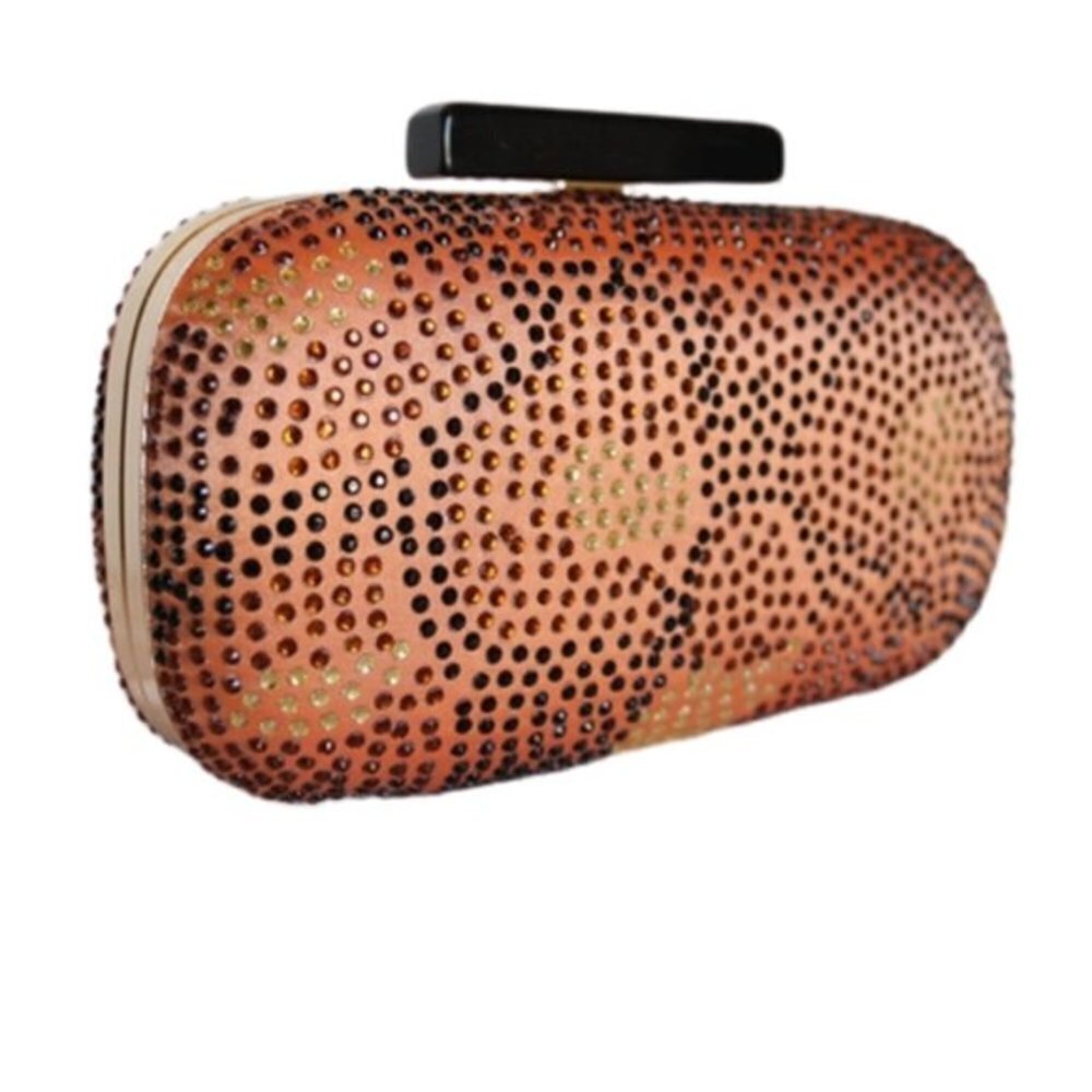 Bella Kiara Purse Original Earthy color Clutch - Picture 2 of 5